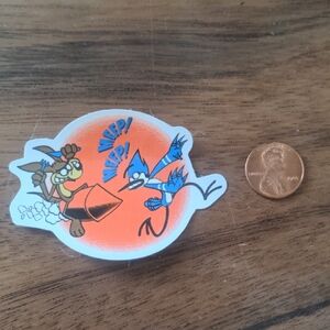 Tasmanian Devil Looney Tunes Cartoon Sticker